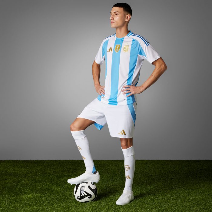 Мужская футболка adidas ARGENTINA 2024 HOME AUTHENTIC JERSEY