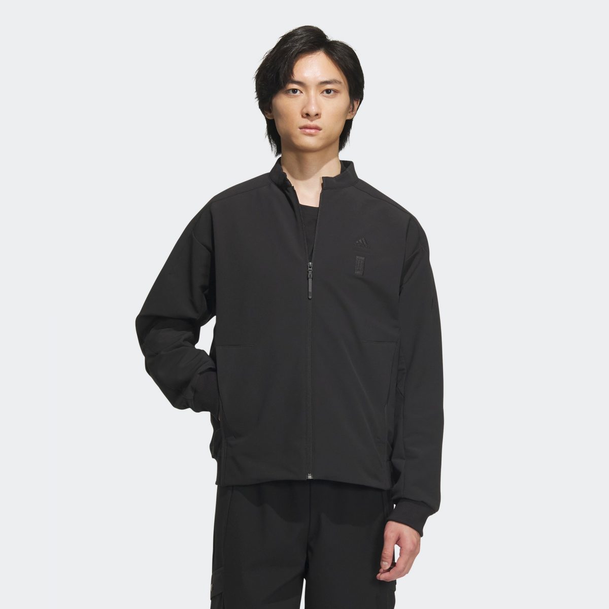 Мужская куртка adidas WUJI MUST-HAVE WOVEN JACKET черная фото