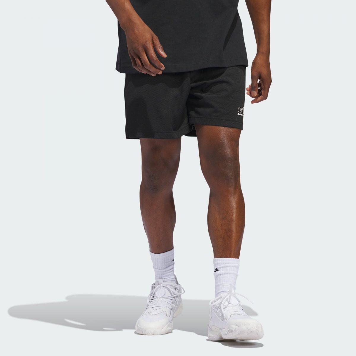 Мужские шорты adidas SELECT SHORTS черные фото
