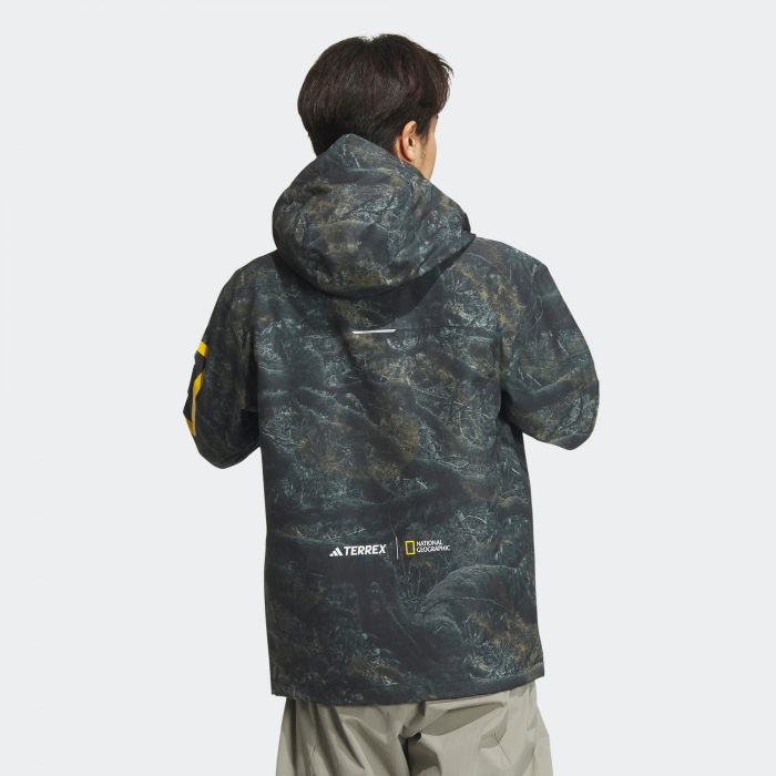 Мужская куртка  adidas NATIONAL GEOGRAPHIC PRINT RAIN.RDY