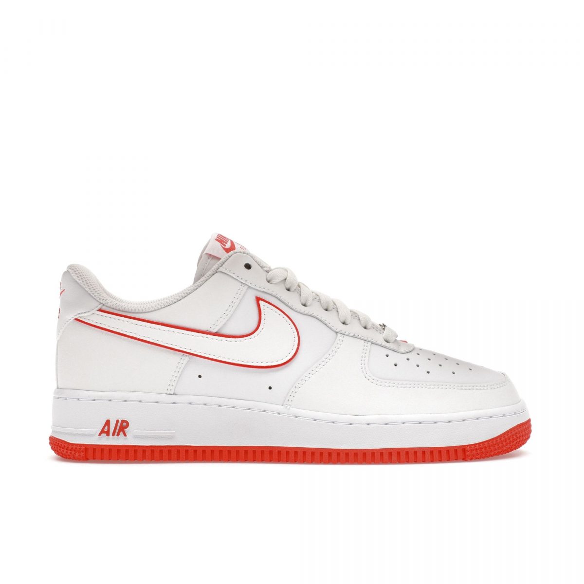 Мужские кроссовки Nike Air Force 1 Low 'White Picante Red' фото