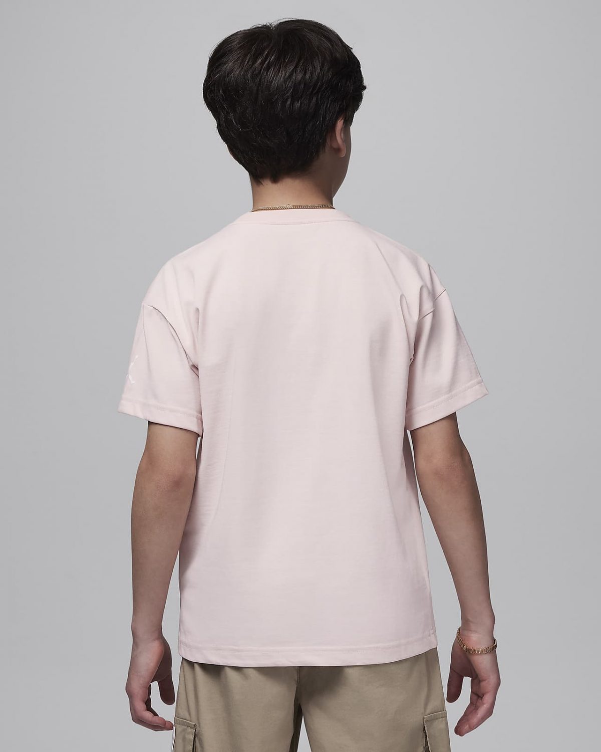 Детская футболка nike Air Jordan 1 розовая фотография