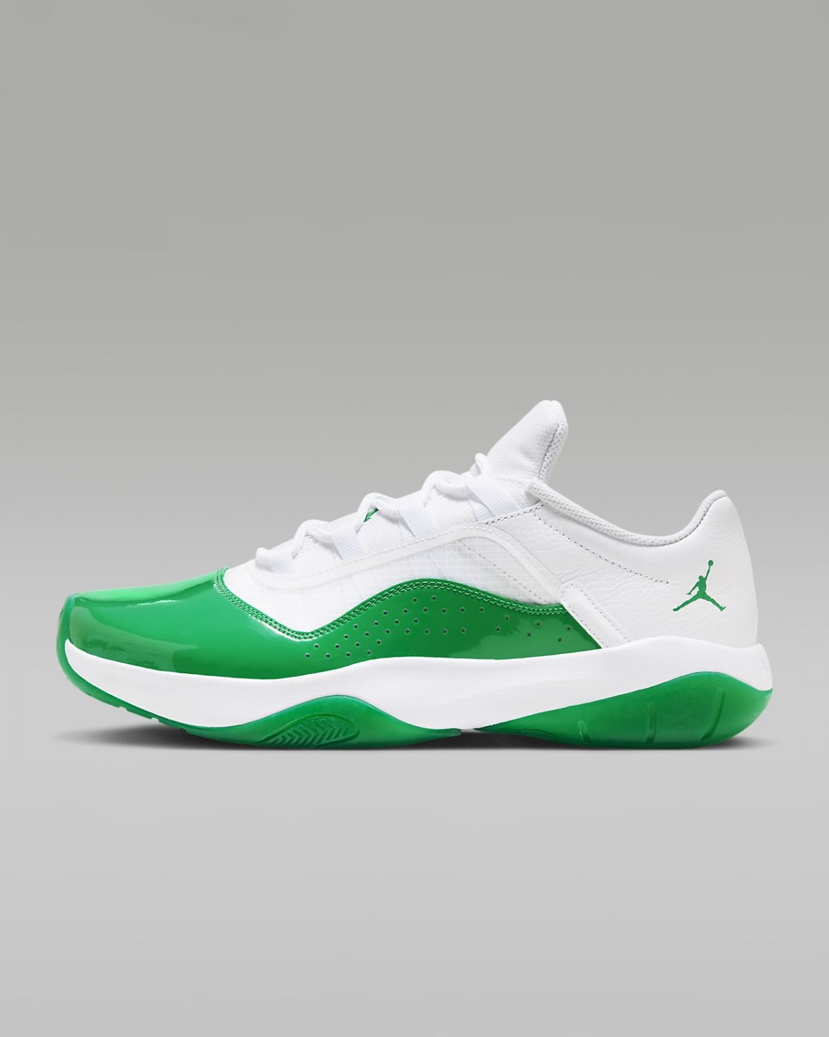 Женские кроссовки nike Air Jordan 11 CMFT Low зеленые фото