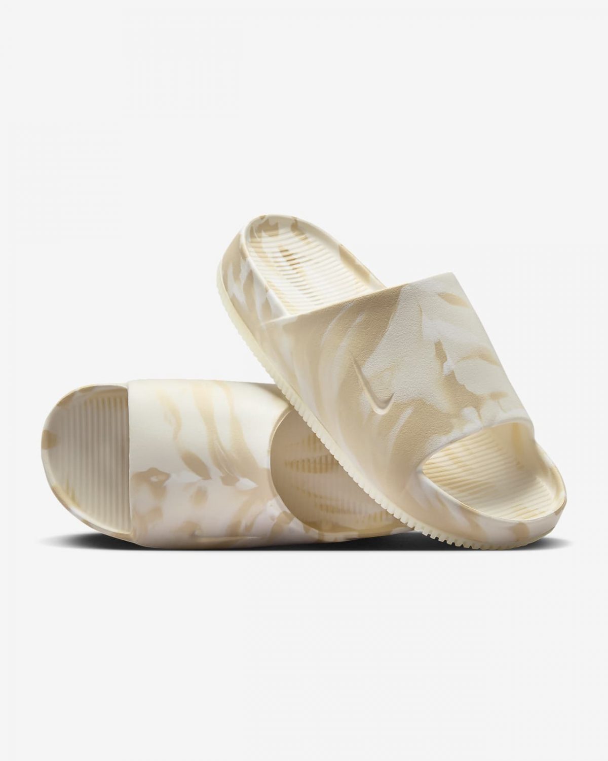 Женские сланцы Nike Calm Slide SE серые фото