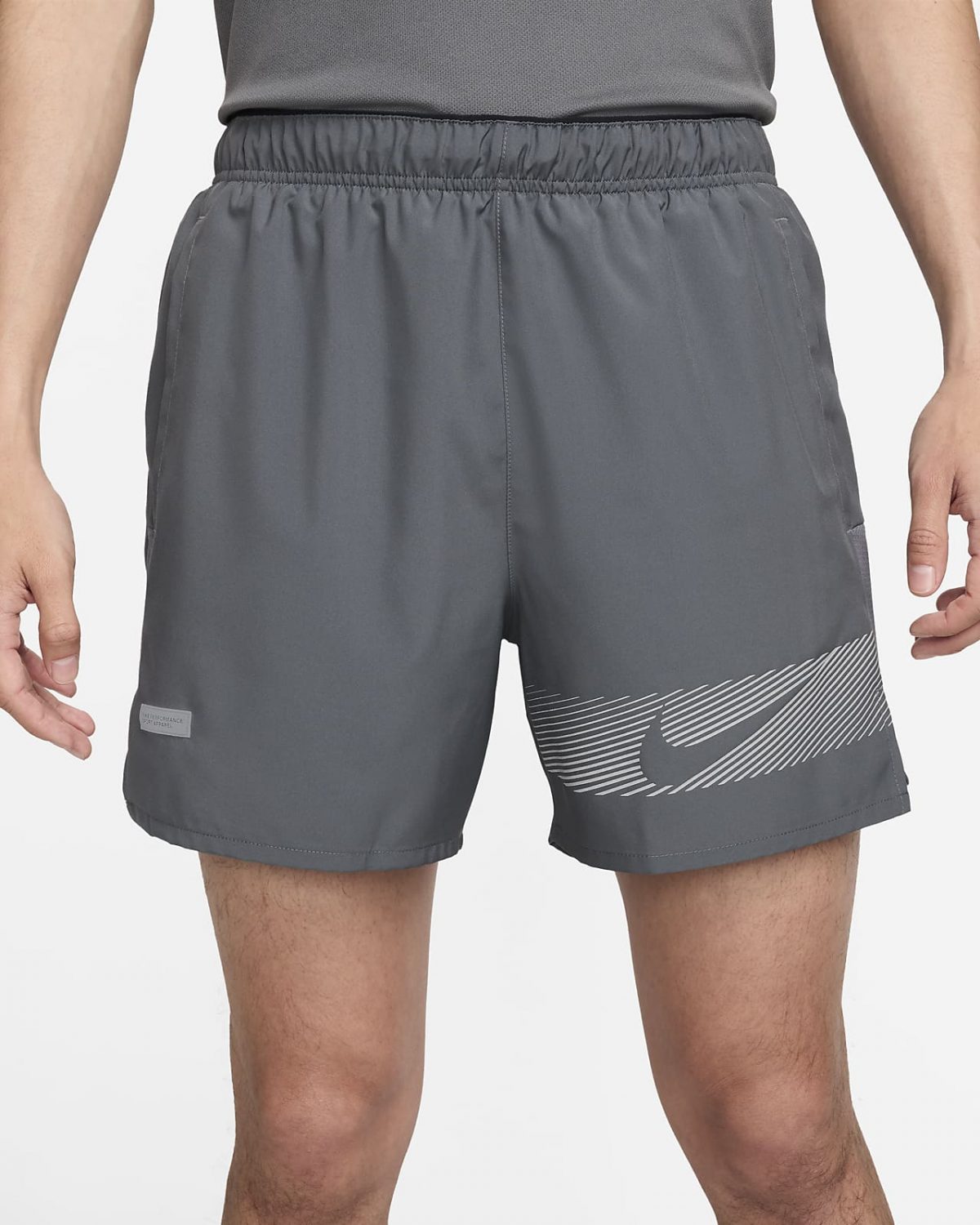 Мужские шорты Nike Challenger Flash черные фотография