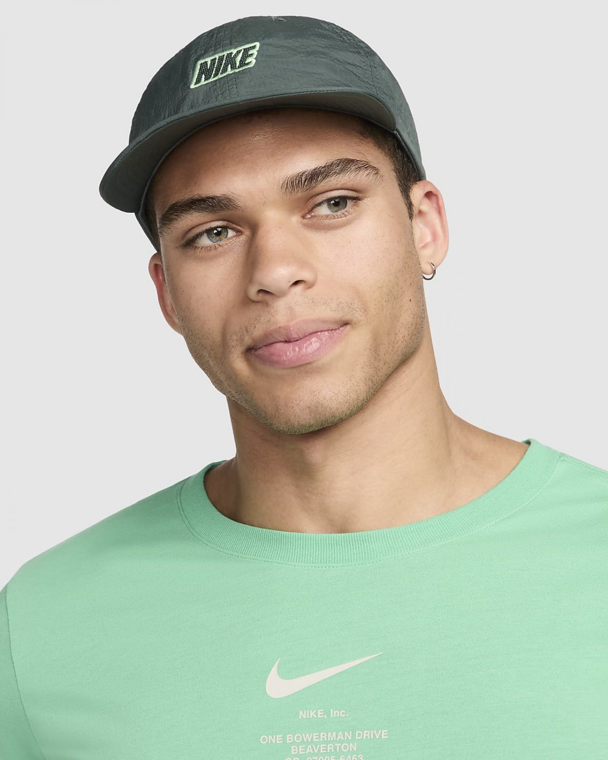 Кепка Nike Club зеленая фото