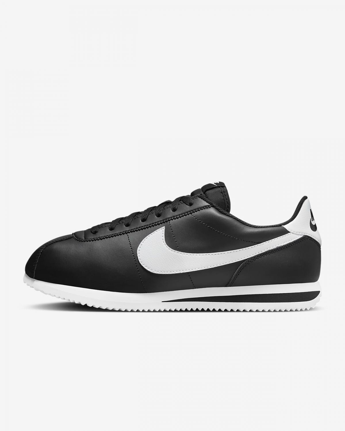 Мужские кроссовки Nike Cortez черные фото
