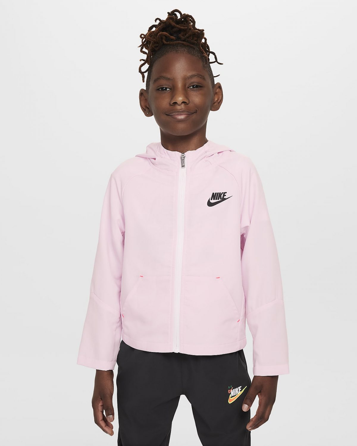 Детская куртка Nike розовая фото