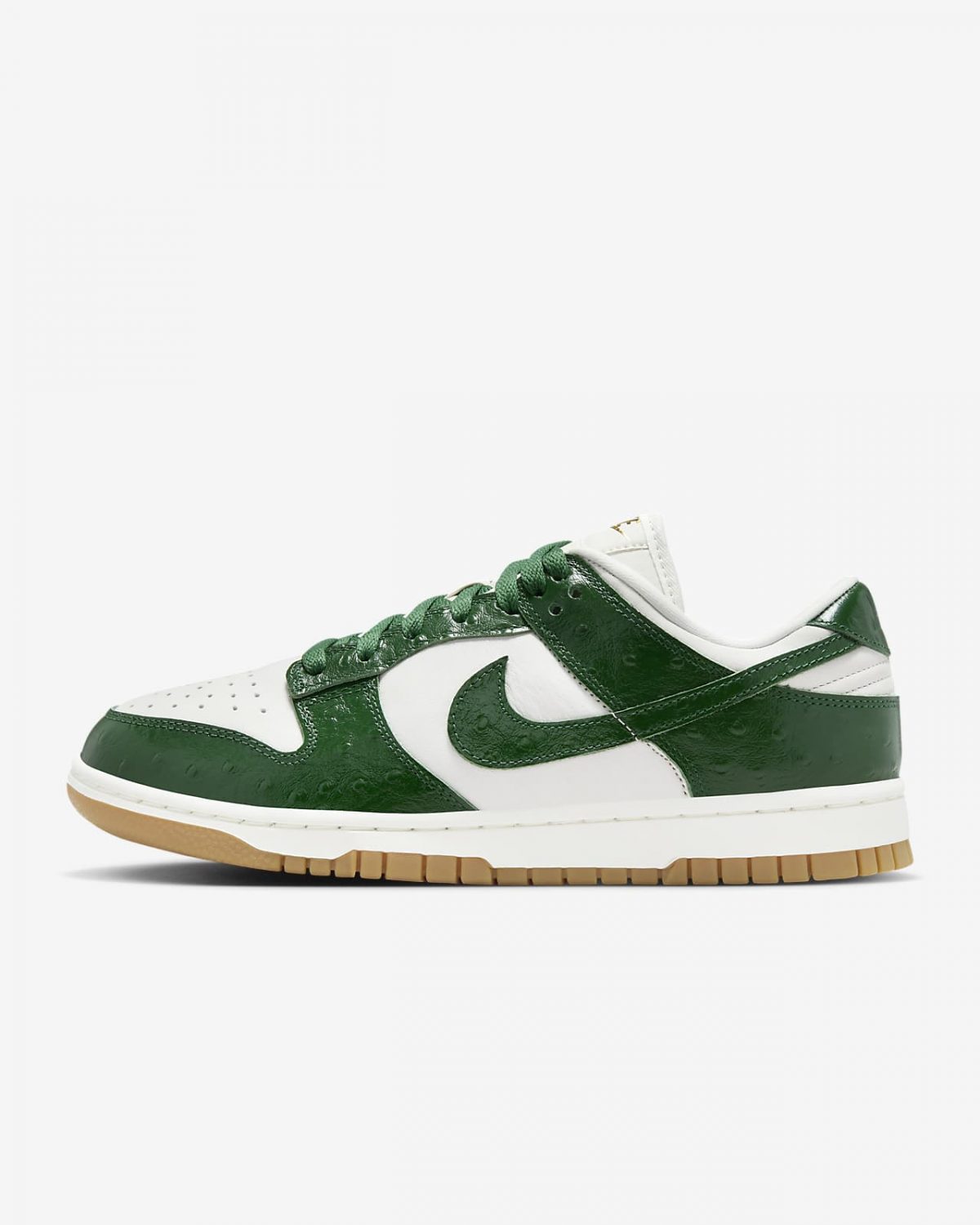 Женские кроссовки Nike Dunk Low LX зеленые фото