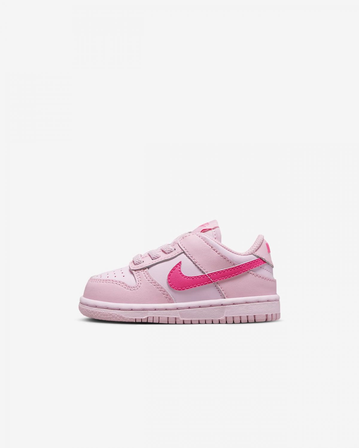 Детские кроссовки Nike Dunk Low (TDE) розовые фото