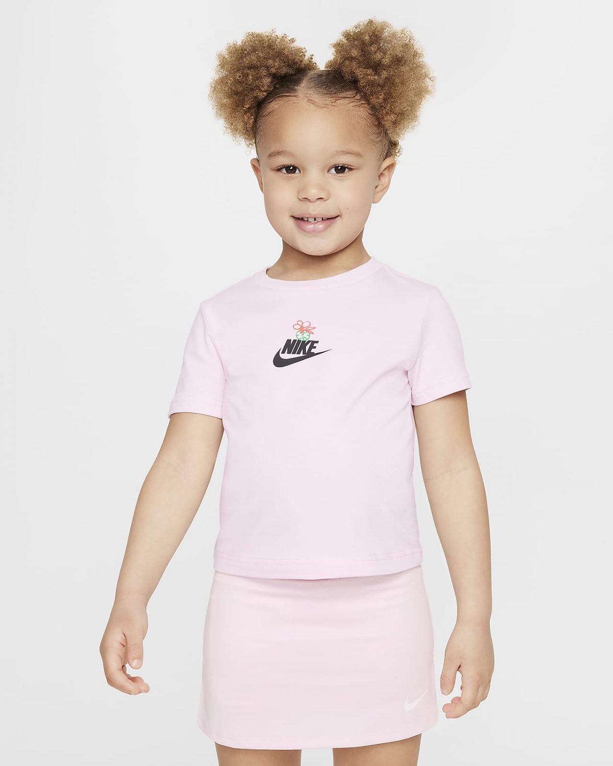 Детская футболка Nike розовая фото