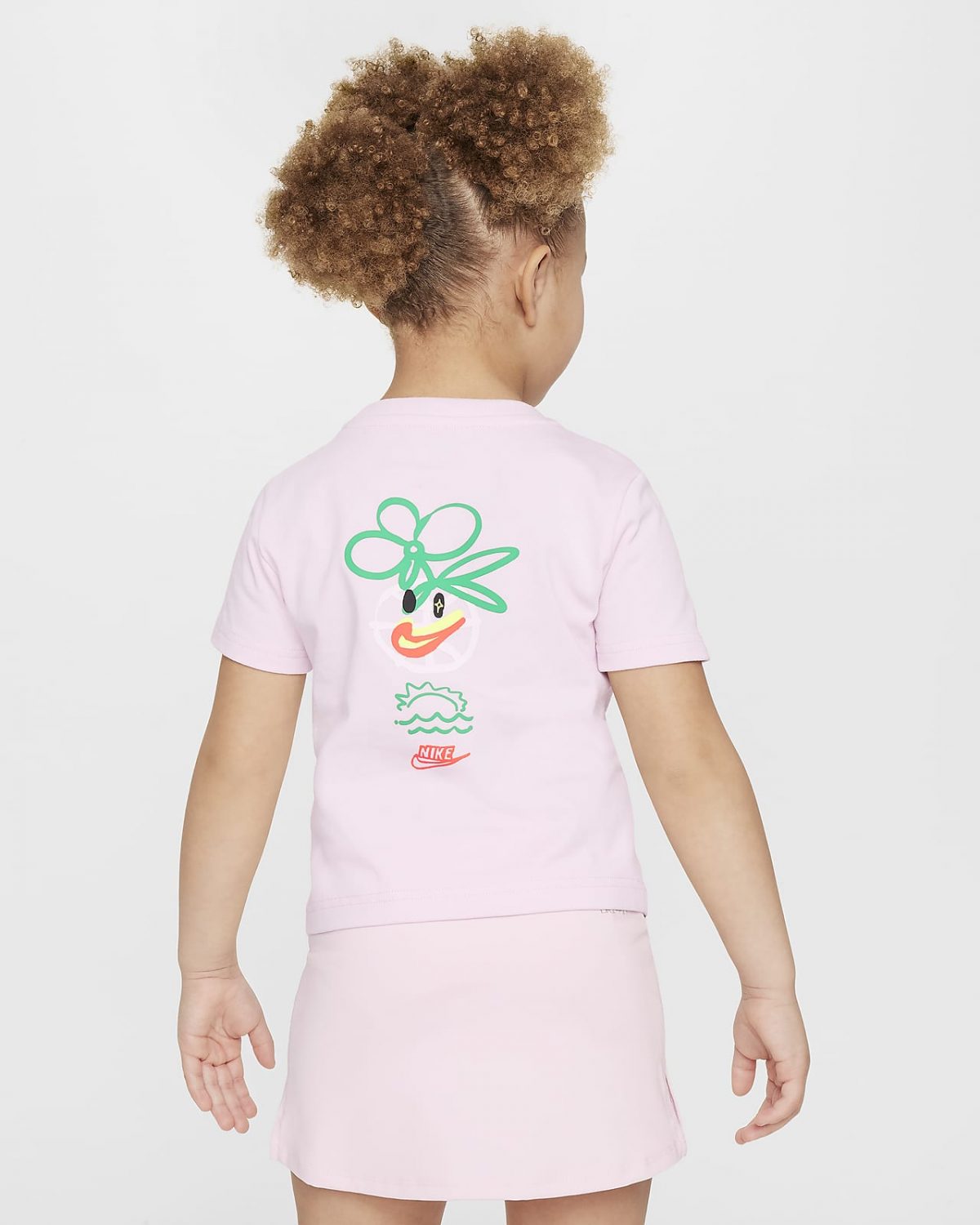 Детская футболка Nike розовая фотография