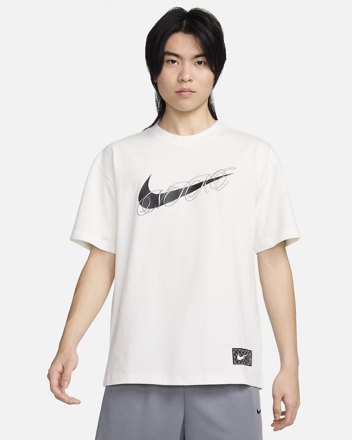 Мужская футболка Nike белая фотография