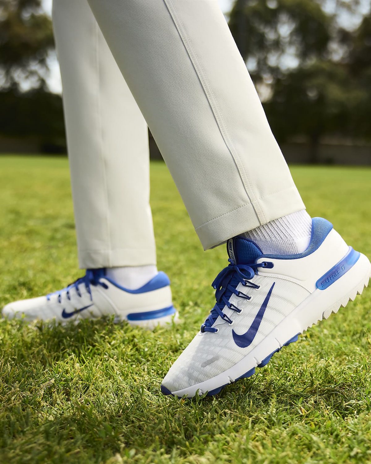 Кроссовки Nike Free Golf NN W белые фотография