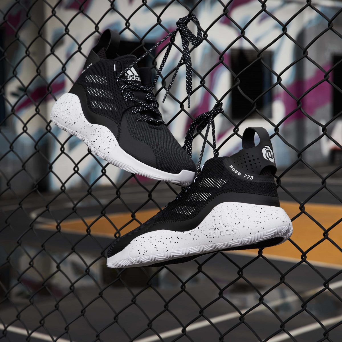 Adidas d rose black on sale