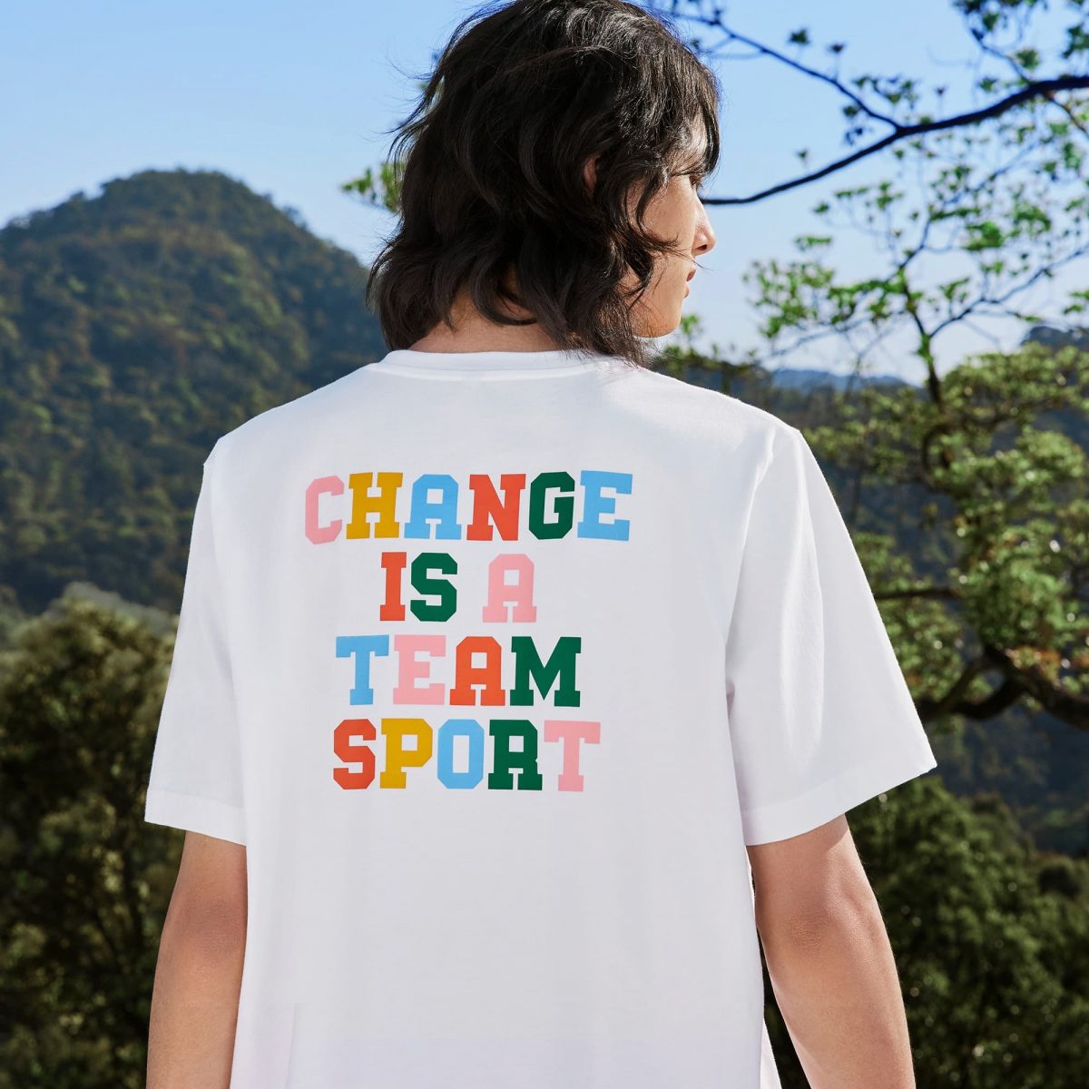 Мужская футболка adidas CHANGE IS A TEAM SPORT TEE