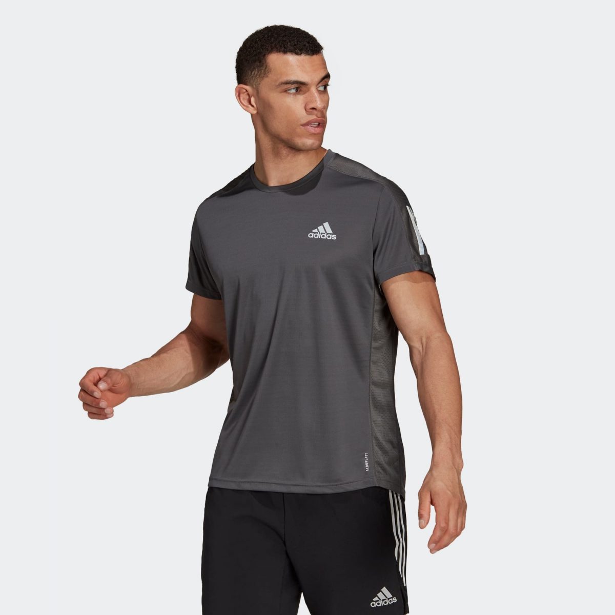 Мужская футболка adidas OWN THE RUN TEE H34487 фото