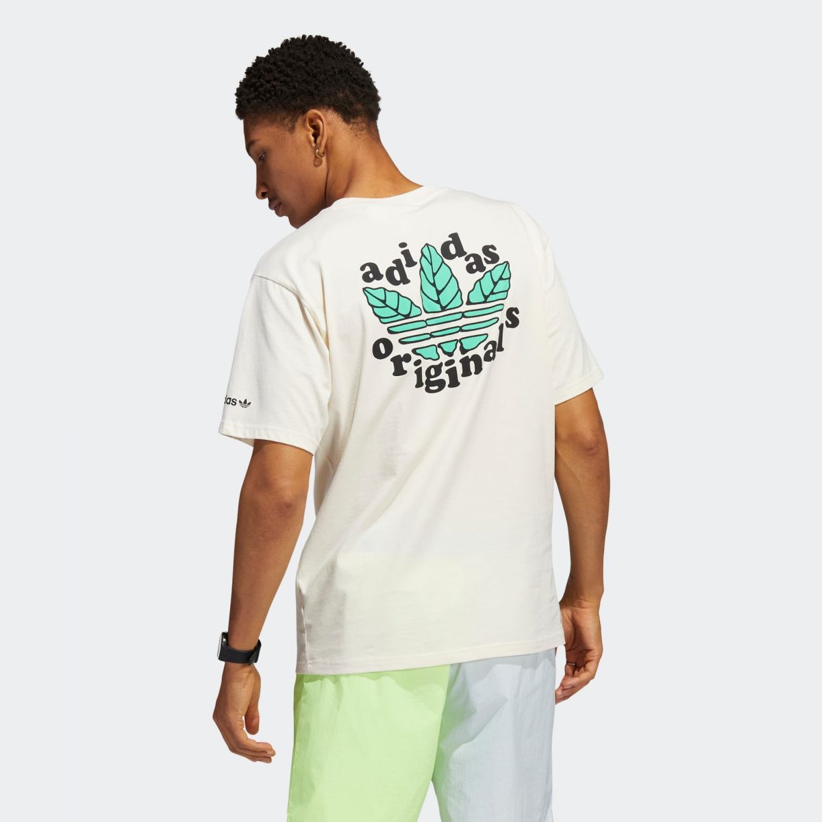 Мужская футболка adidas TREFOIL LEAVES TEE