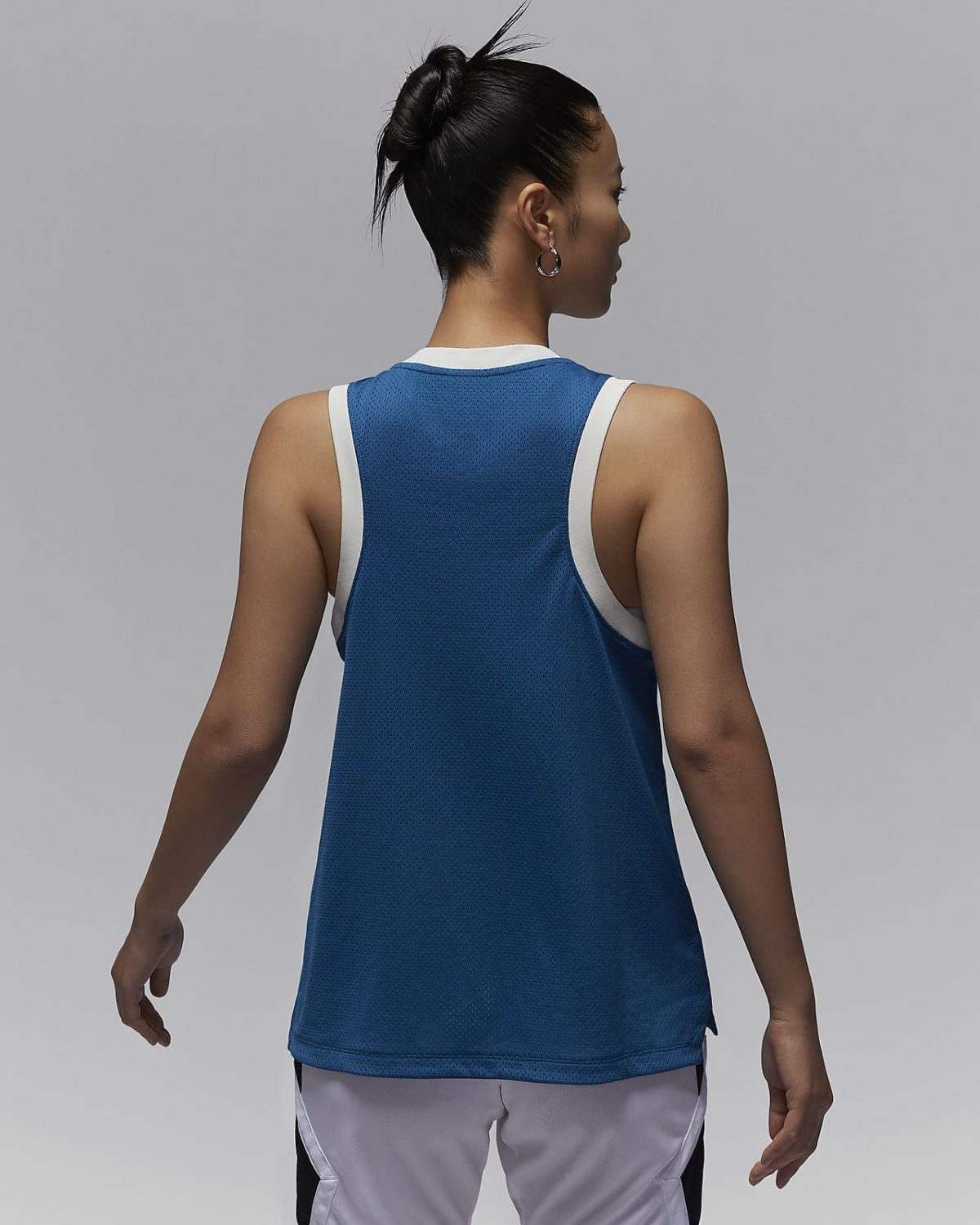 Женская спортивная одежда nike Jordan 23 Jersey синяя фотография