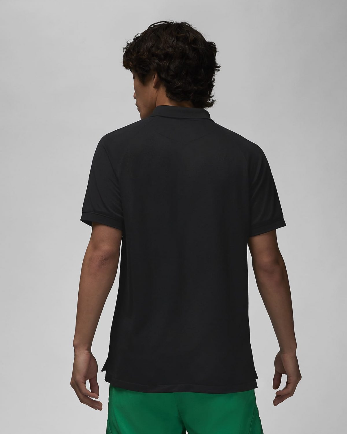 Мужская футболка nike Jordan Dri-FIT Sport черная фотография