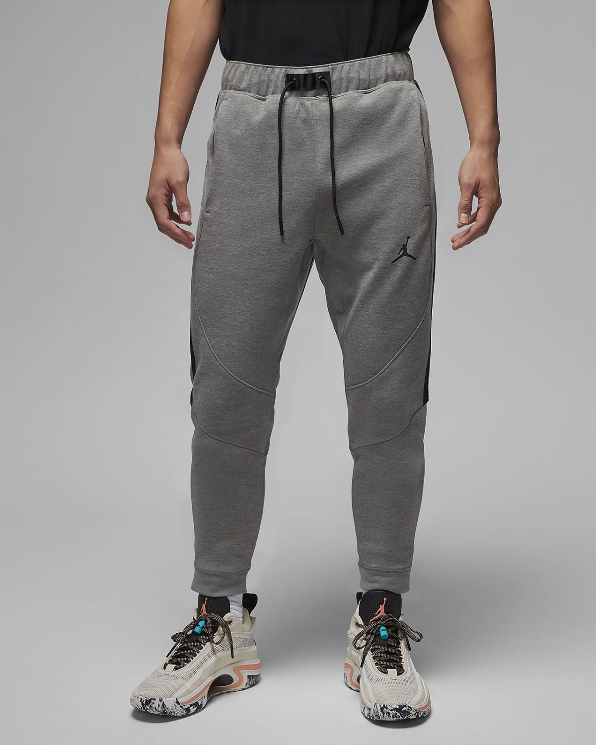 Мужские брюки nike Jordan Dri-FIT Sport черные фото