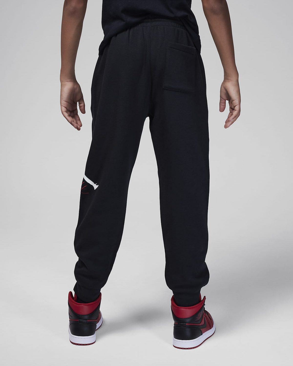 Детские брюки nike Jordan MJ Baseline черные фотография