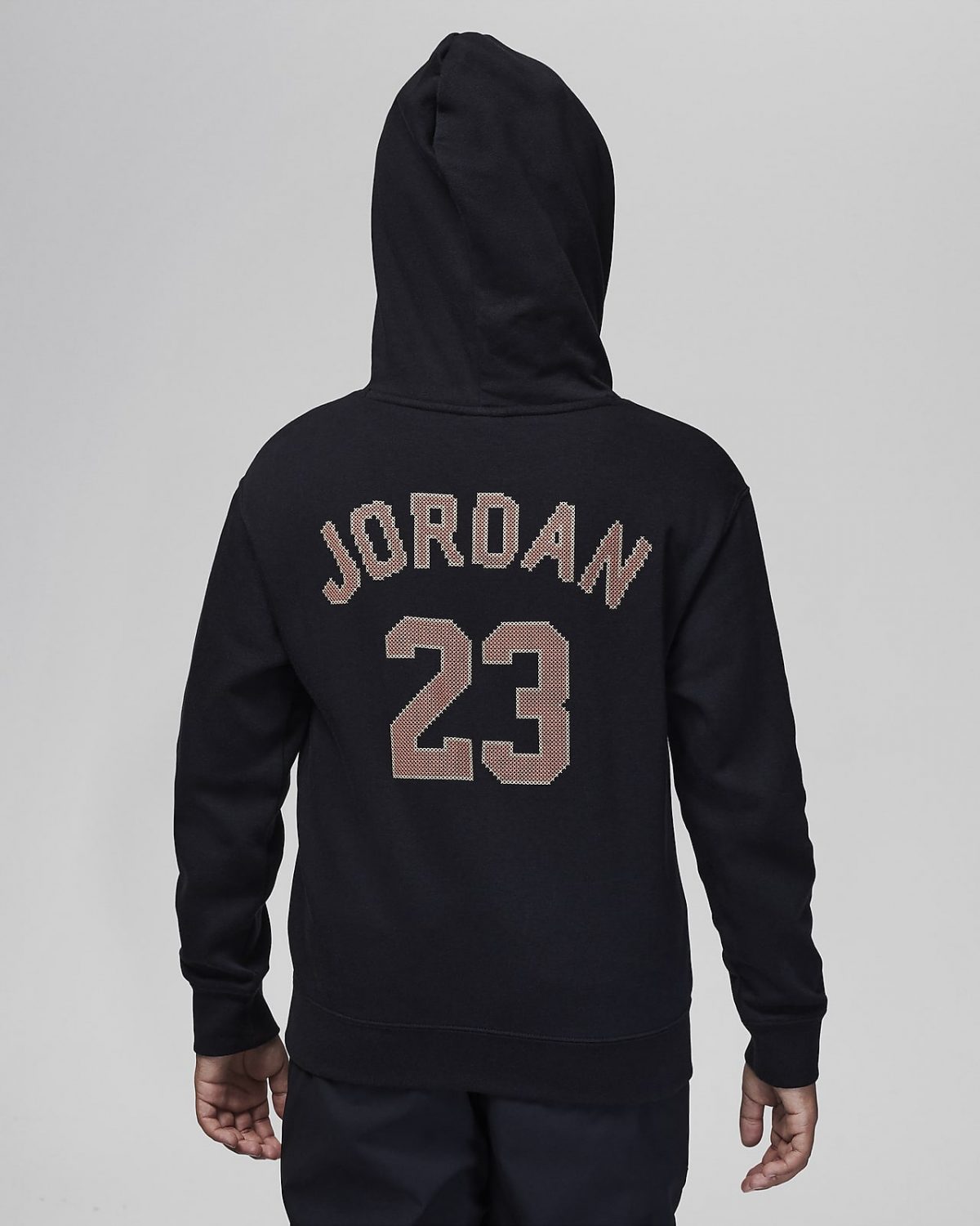 Детская толстовка nike Jordan MJ Essentials Member черная фотография