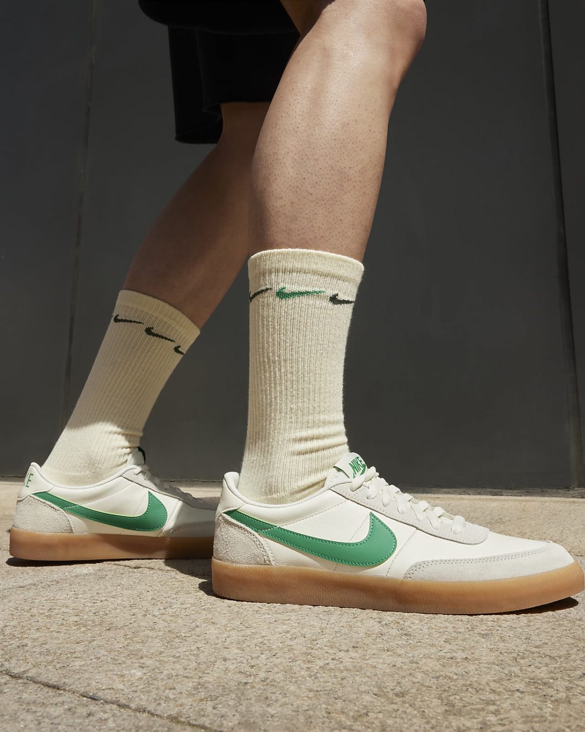 Мужские кроссовки Nike Killshot 2 Leather зеленые фотография