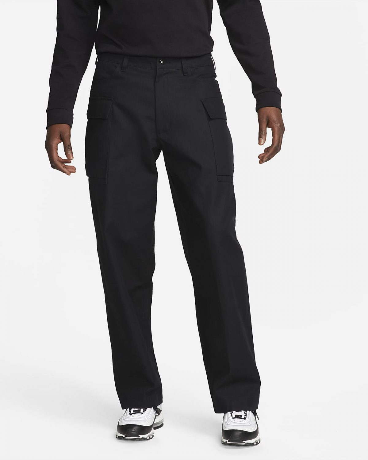 Мужские брюки Nike Life черные фото