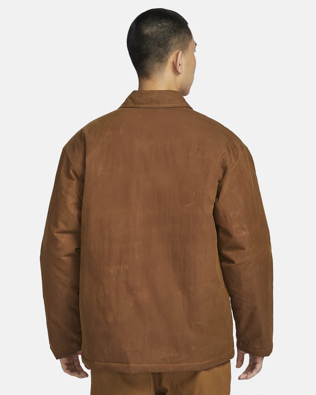 Мужская куртка Nike Life коричневая фотография