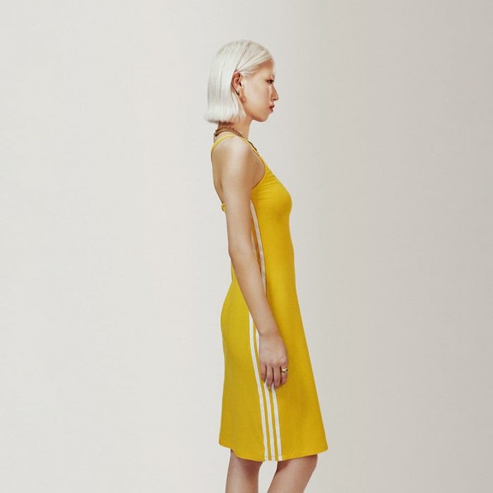 Женское платье  adidas ADICOLOR 3-STRIPES MINI DRESS