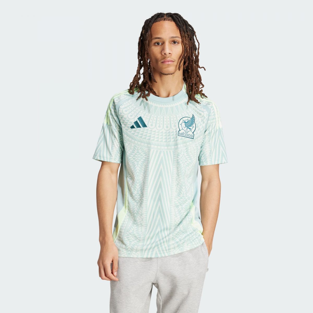 Мужская футболка adidas MEXICO 24 AWAY JERSEY фото