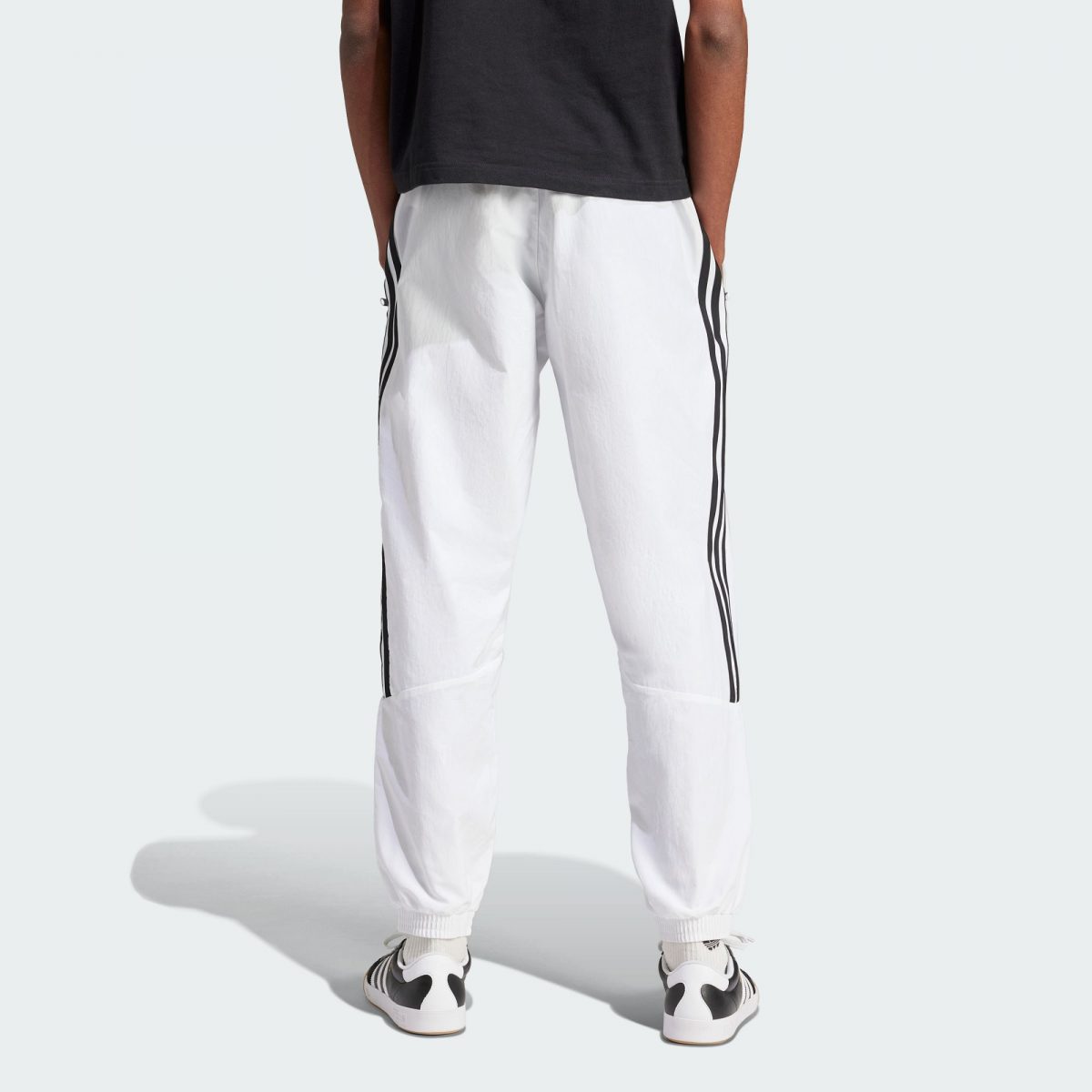 Мужской костюм adidas TRACK TRACKSUIT BOTTOMS белый фотография