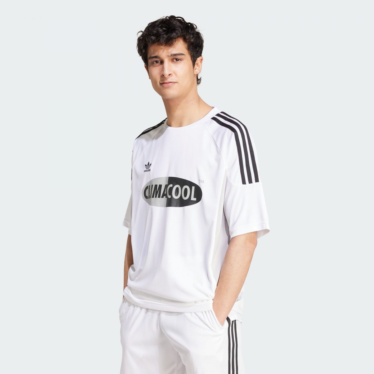 Мужская футболка adidas CLIMACOOL JERSEY белая фото
