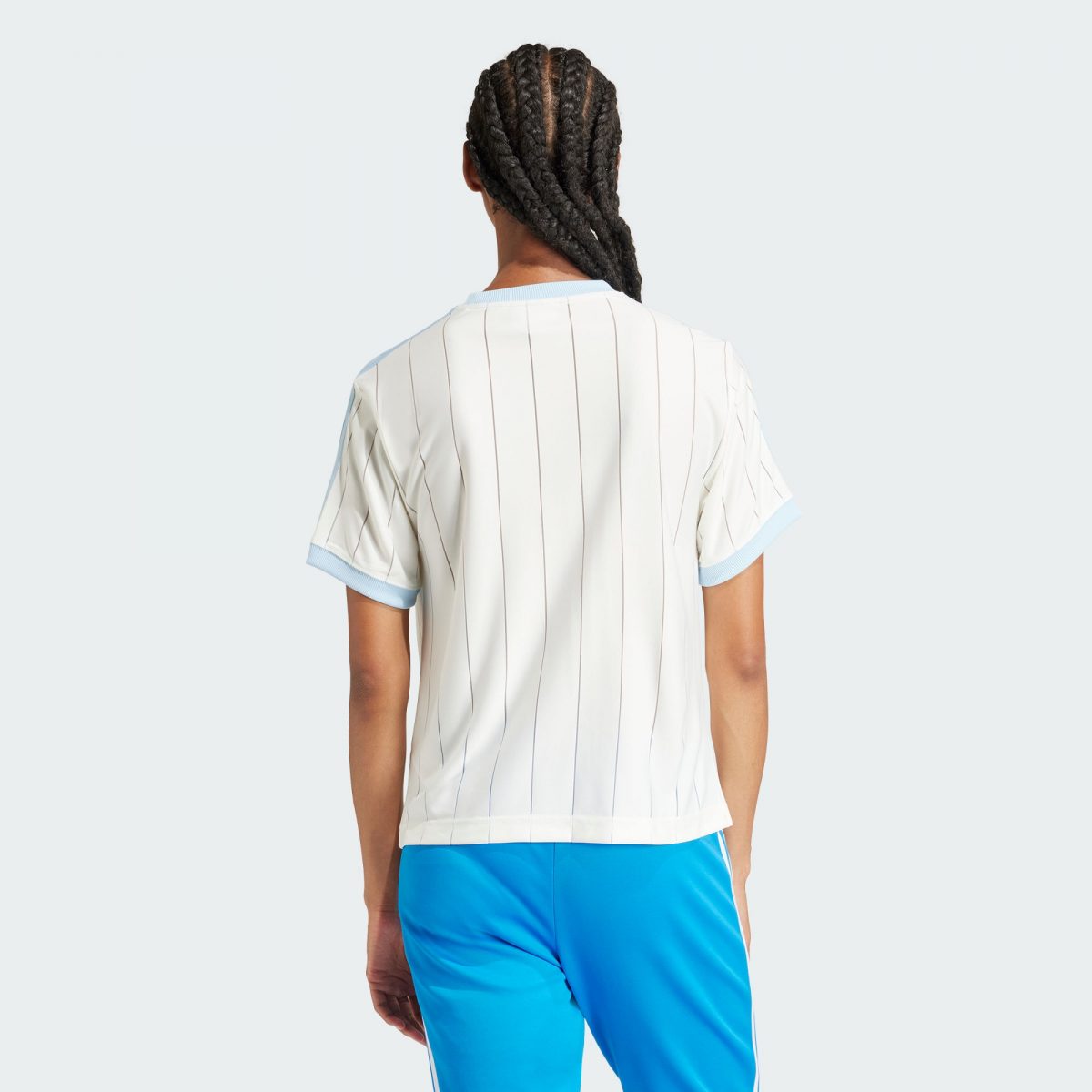 Женская футболка adidas 3-STRIPES T-SHIRT белая фотография
