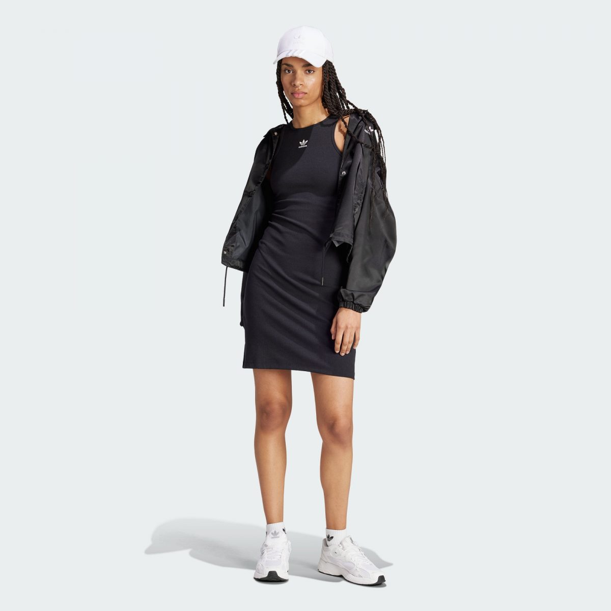 Женское платье  adidas ESSENTIALS RIB TANK DRESS