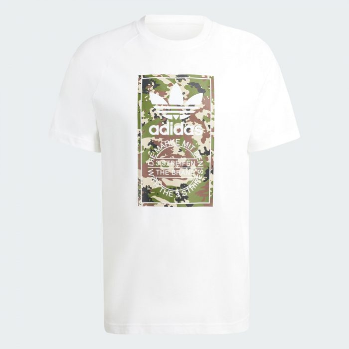 Мужская футболка adidas CAMO TONGUE TEE