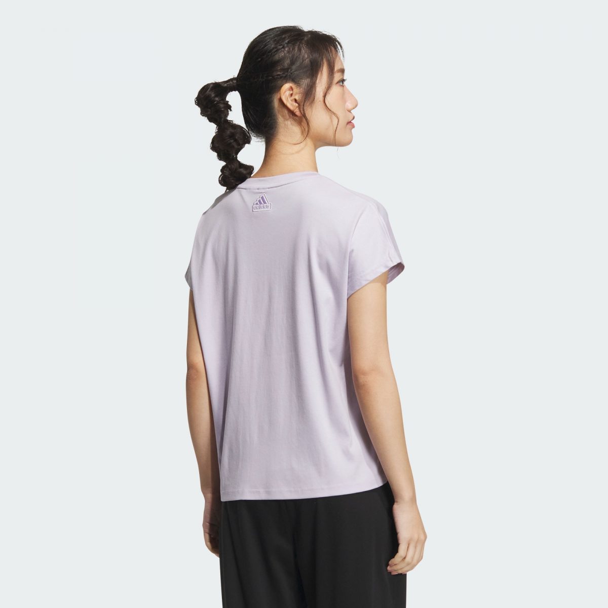 Женская рубашка adidas 5MILES LOUNGE SILKY TOUCH T-SHIRT фотография