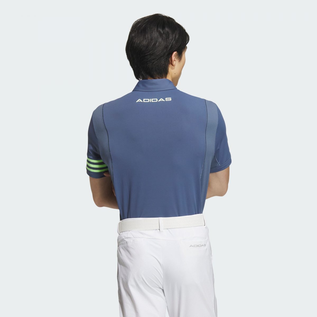 Мужская футболка adidas AEROREADY SHORT SLEEVE POLO SHIRT IN9056 фотография