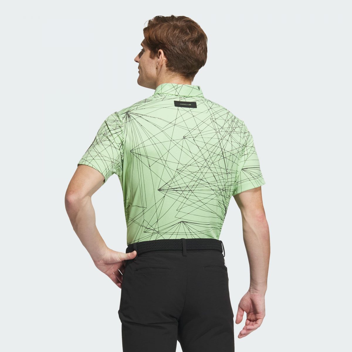 Мужская футболка adidas AEROREADY SHORT SLEEVE POLO SHIRT IN6601 фотография