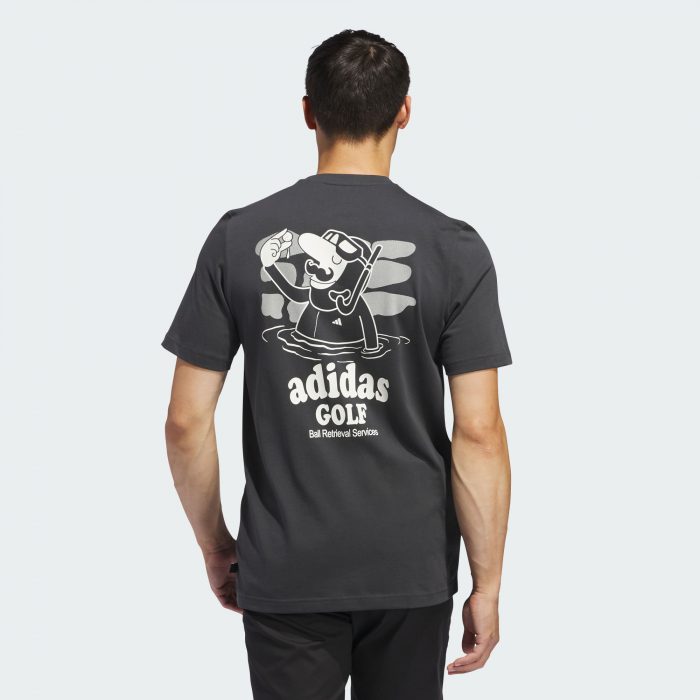 Мужская рубашка adidas BALL RETRIEVAL POCKET T-SHIRT