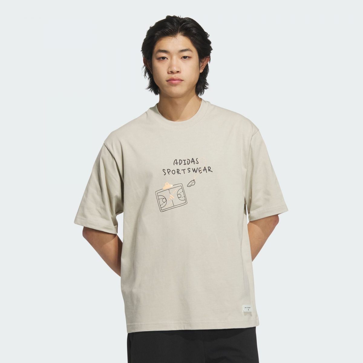 Мужская футболка adidas GRAPHIC T-SHIRT MBTI JP4579 фото