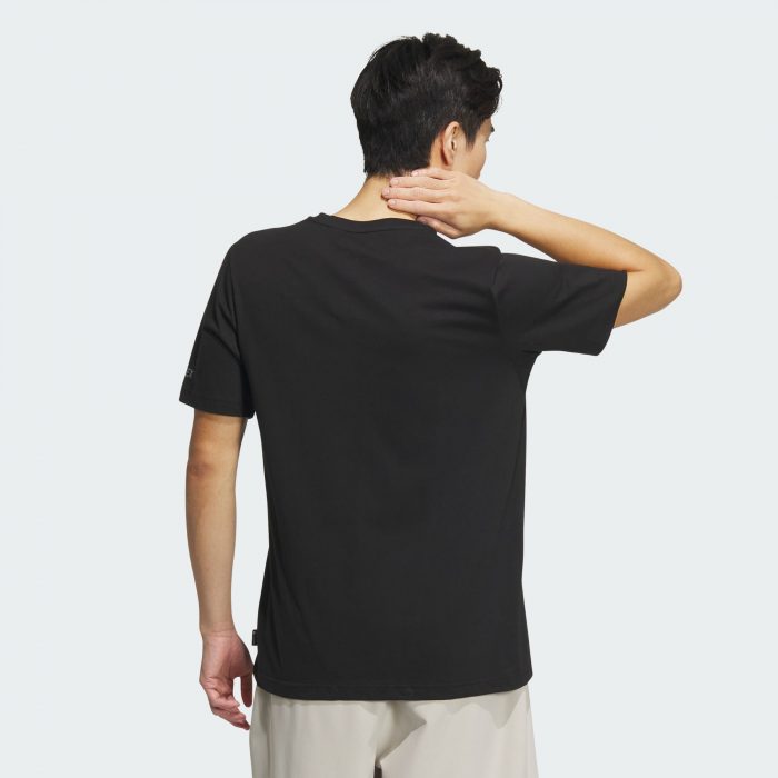 Мужская футболка adidas SHORT SLEEVE POLYGIENE T-SHIRT