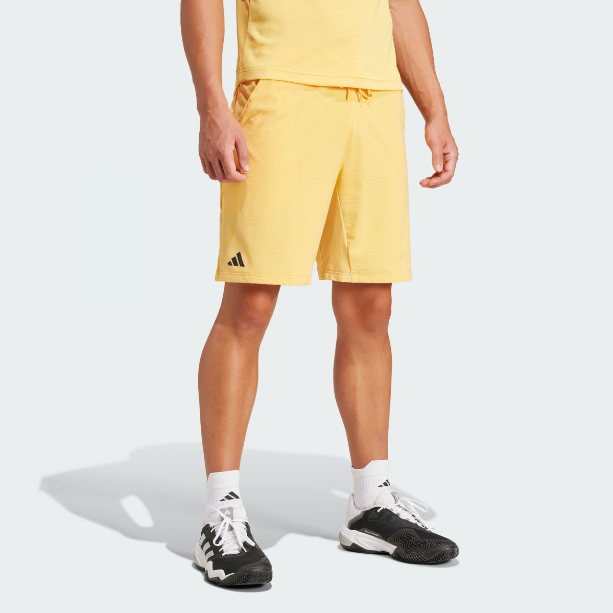 Мужские шорты adidas TENNIS ERGO SHORTS желтые фото