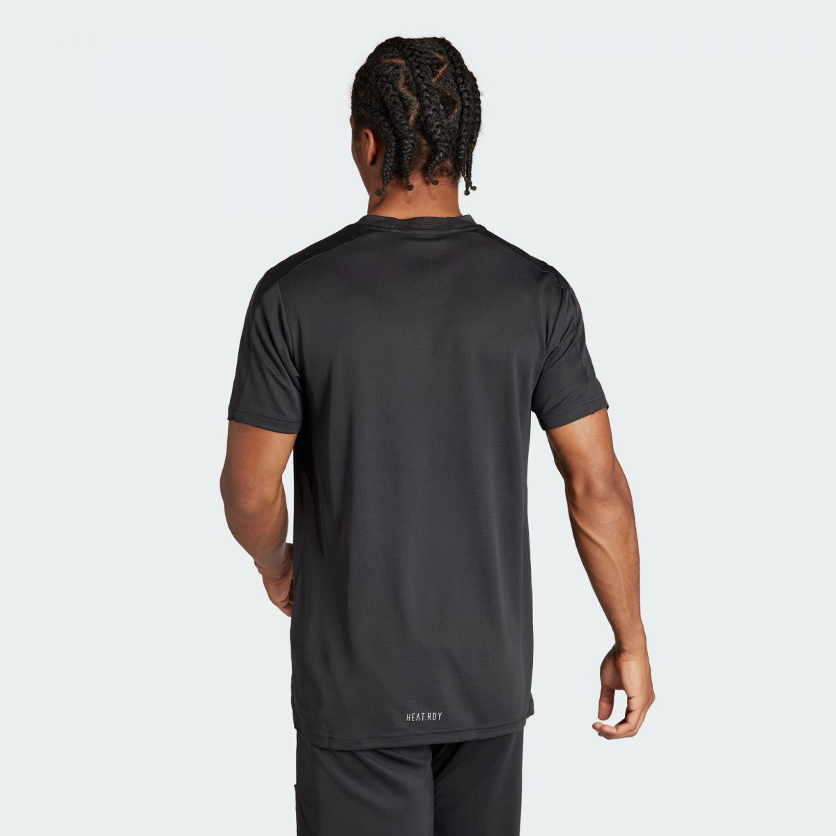 Мужская футболка adidas TRAINING HIIT WORKOUT HEAT.RDY черная фотография