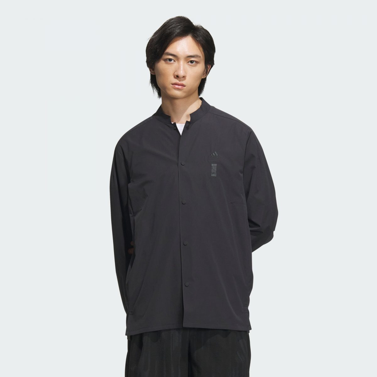 Мужская рубашка adidas WUJI LIGHTWEIGHT SHIRTS черная фото