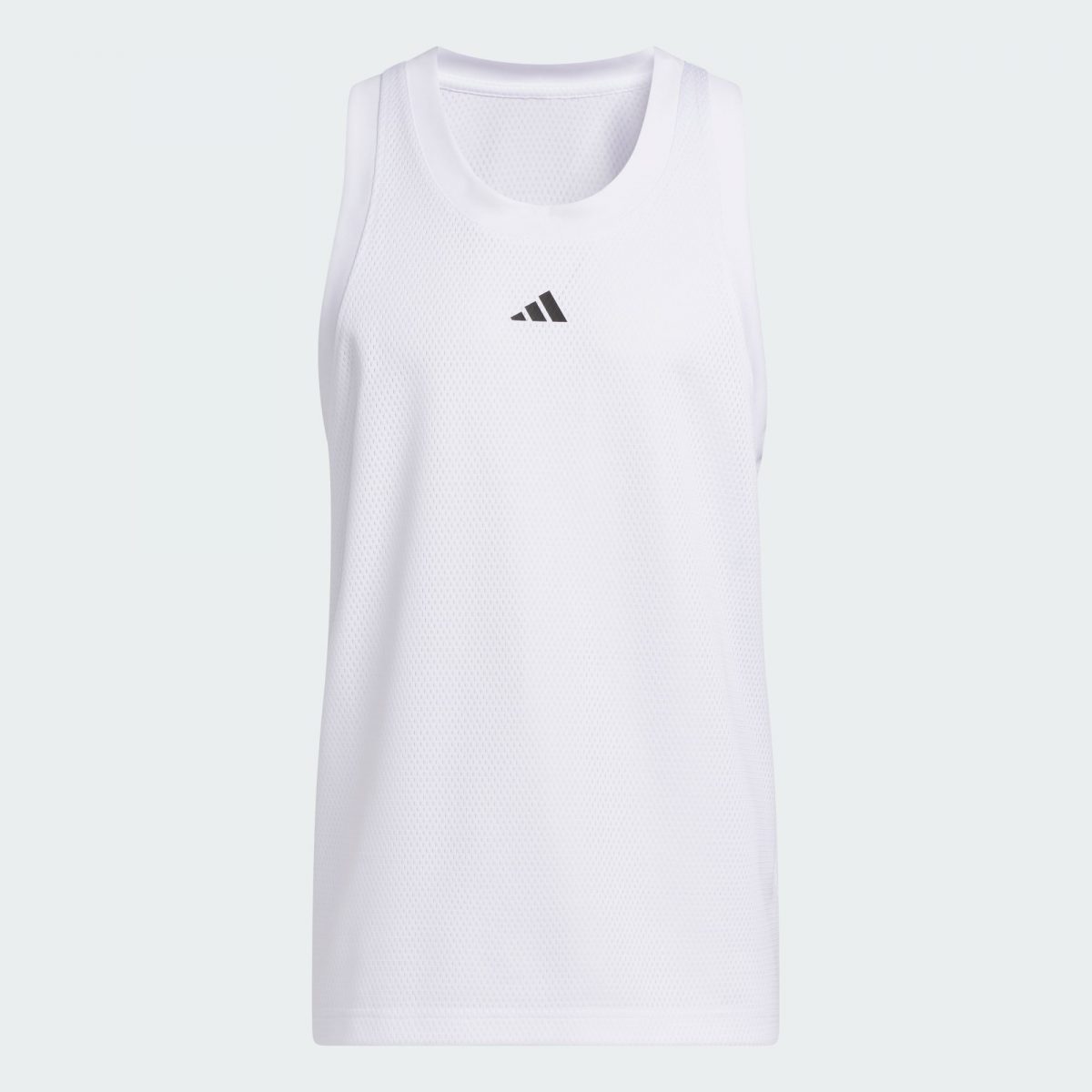 Мужская майка adidas BASKETBALL LEGENDS TANK TOP черно-белая фото