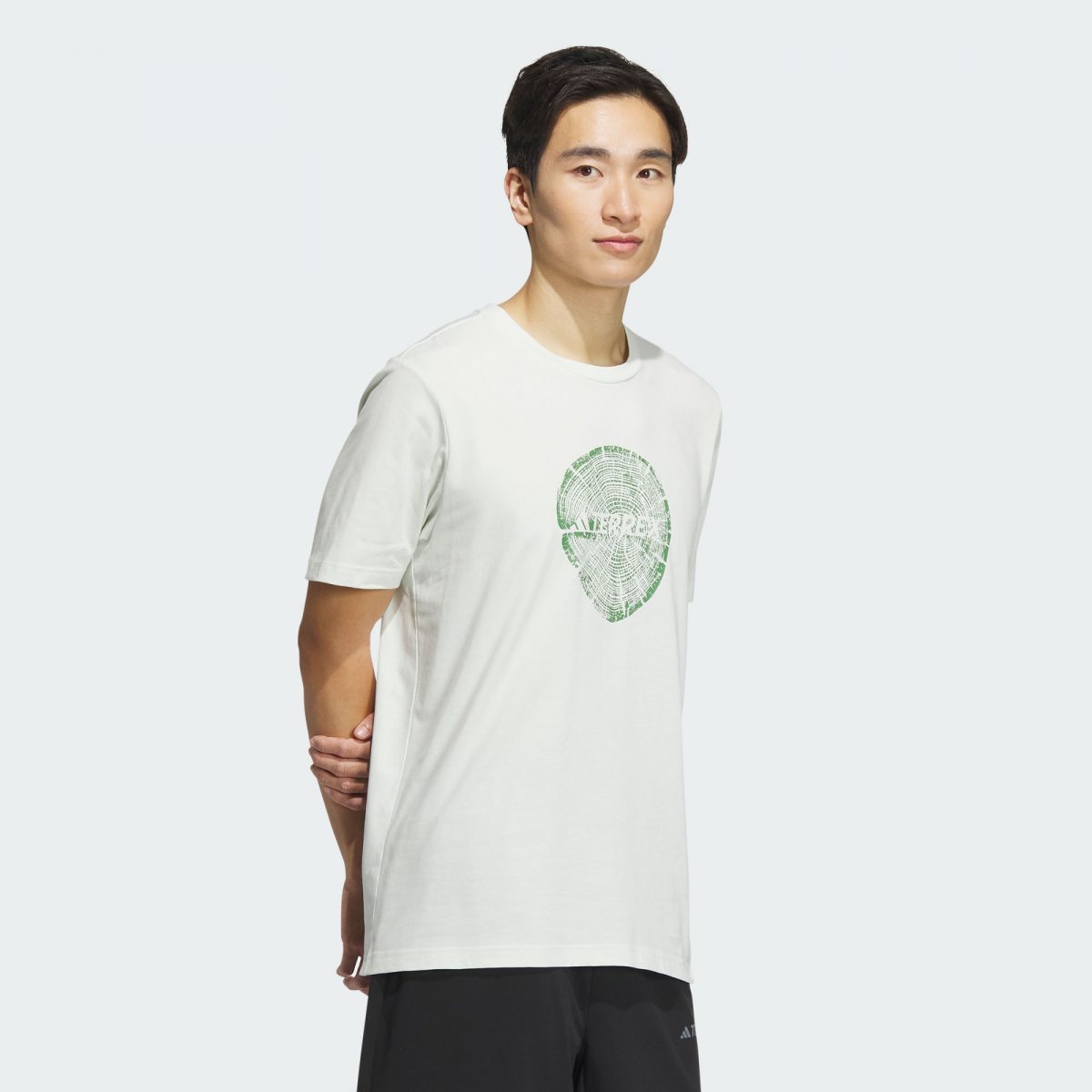 Мужская рубашка adidas POLYGIENE 180 GSM T-SHIRT