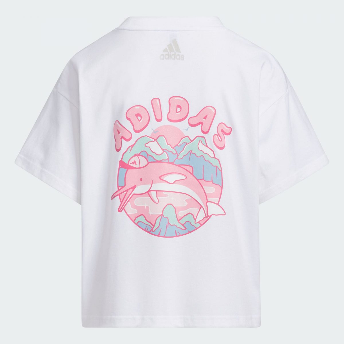 Детская футболка adidas PEMSLOU AP COTTON T-SHIRT белая фотография