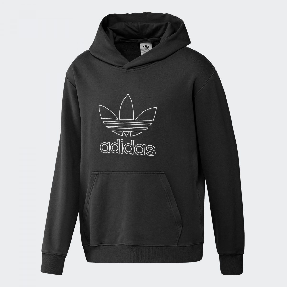 Мужское худи adidas ADICOLOR OUTLINE HOODIE черное фотография